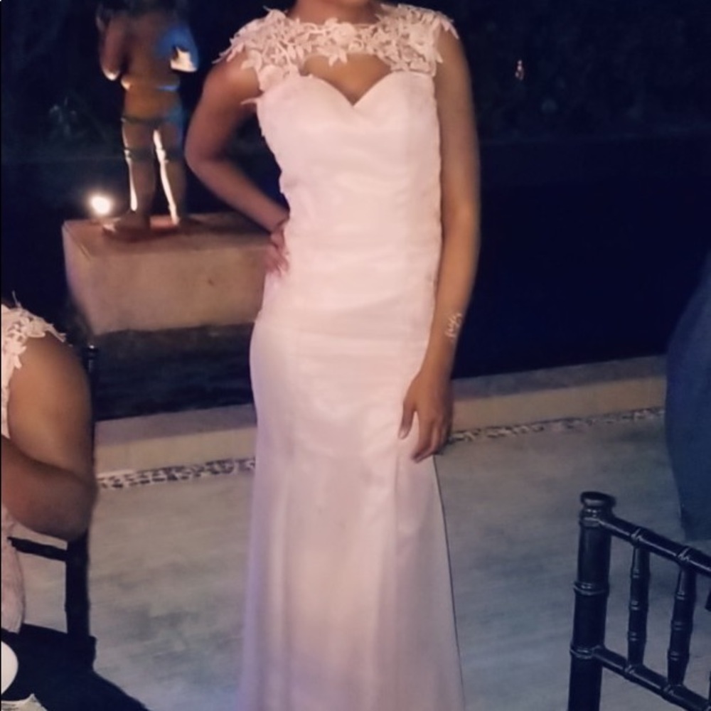 Floor length event gown
